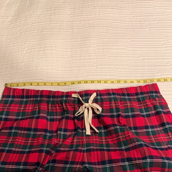 Vineyard Vines Men Plaid Flannel Lounge Pants Color: Red Velvet Size 3XB-Big - Picture 13 of 15
